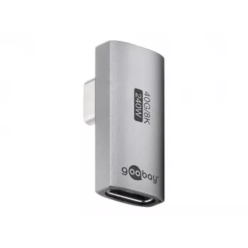 Goobay 74443 USB-C™ adapteris, vertikalus 90° pasuktas, USB4™ | Goobay