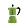 Bialetti Rainbow Moka puodas Juoda, Žalia