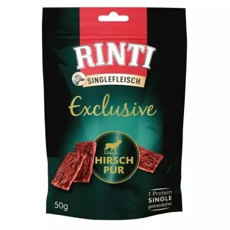 RINTI Singlefleisch Exclusive Deer - šunų skanėstas - 50g