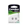 Button cell battery CAMELION AG10 (LR54) 1.5V — pack of 2 alkaline cells
