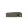 Tinklo komutatorius TENDA TEG1105P-4-63W-EU, 5x Gigabit RJ-45, 4x PoE (bendra galia 57,8 W), 10 Gbit/s perjungimas