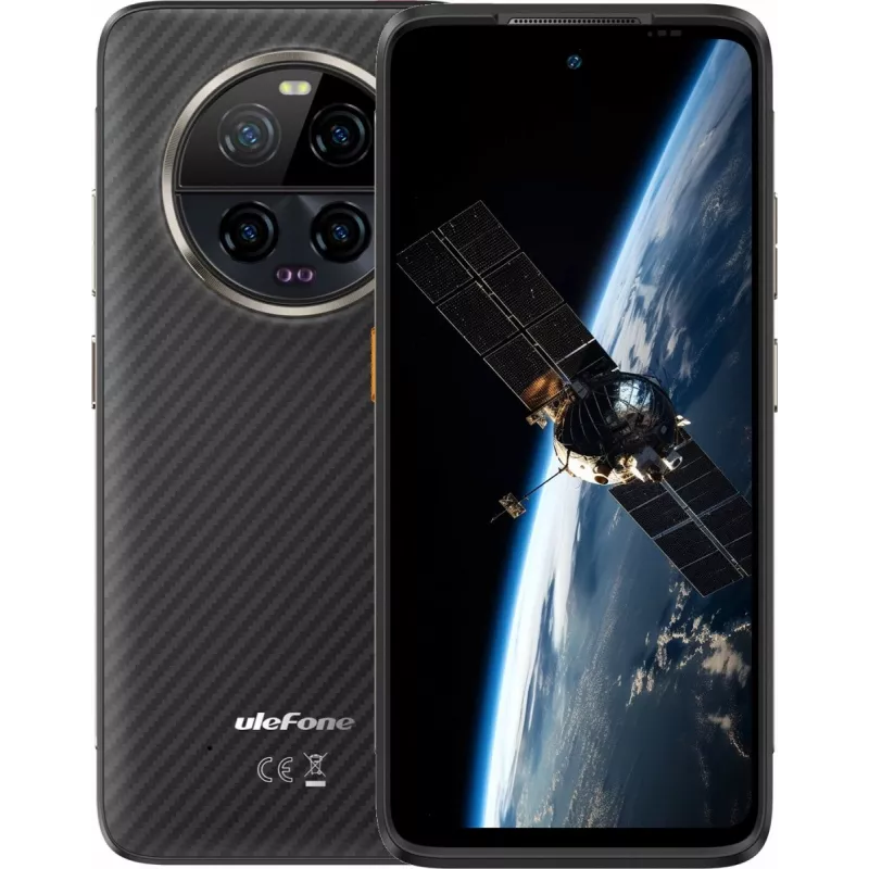 Ulefone Armor 23 Ultra 5G 12/512GB Elite Juoda be įkroviklio