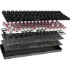 Deltaco GAM-100-DE - 65% - USB + Bluetooth - mechaninis jungiklis - QWERTZ - RGB-LED - juoda