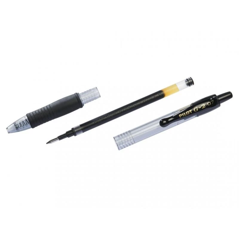 Pilot BL-G2-7 žalias gelinis rašiklis 0,4 mm antgalis permatomas korpusas