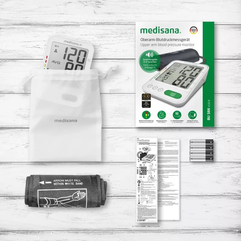 Medisana BU 586 žasto automatinis 2 naudotojams