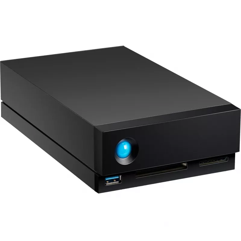 LACIE 1big Dock 8TB Thunderbolt 3 + USB 3.1 8,9 cm 3,5 col. skirta MAC PC pilka