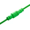 Maitinimo kabelis CableMod PRO ModMesh 12VHPWR patinas į 8 kontaktų PCIe 45 cm šviesiai mėlynas