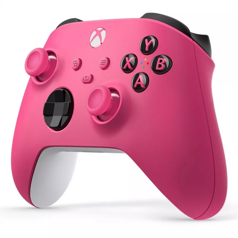„Microsoft Xbox Wireless Controller Mineral Camo Special Edition“ belaidis „Bluetooth“ žaidimų pultelis, 2x AA, 40 val., rožinė / balta