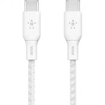 USB laidas Belkin BOOST CHARGE USB 2.0 2m USB C baltas