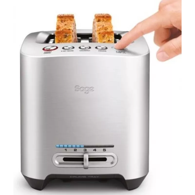Sage Smart Toast 5 2 vnt. Sidabrinis