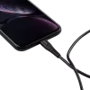 CANYON laidas MFI-4 Type-C į Lightning 1,2m Juodas