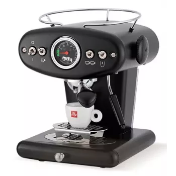 „illy X1 Anniversary“ kavos aparatas maltai kavai ir E.S.E. pagalvėlėms (juodas)