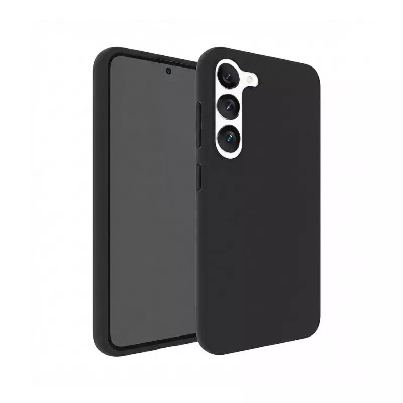 PEDEA minkštas TPU dėklas Samsung Galaxy S24 FE juodas (111600016)