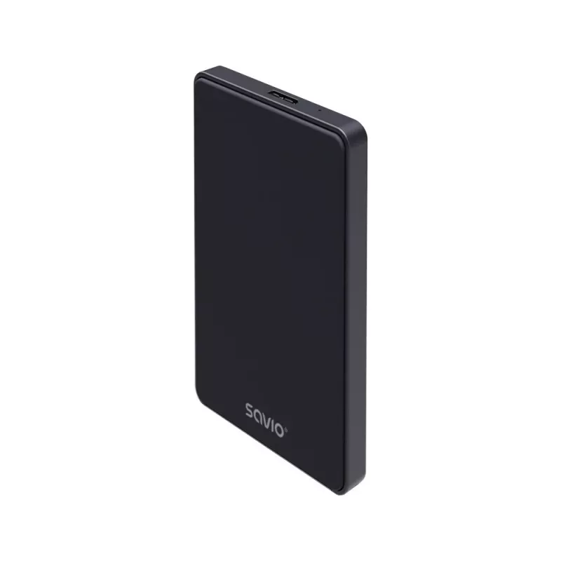 HDD/SSD korpusas SAVIO AK-65 Juodas 2,5 colio SATA USB 3.0 5 Gbit/s Micro-USB
