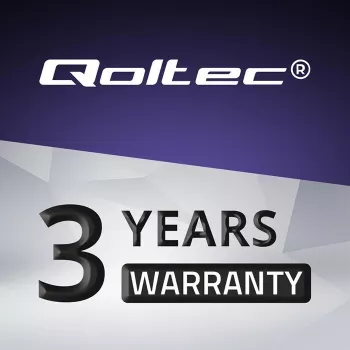 Qoltec 51025 maitinimo adapteris / keitiklis Vidinis Juodas