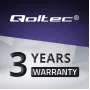 Qoltec 51025 maitinimo adapteris / keitiklis Vidinis Juodas