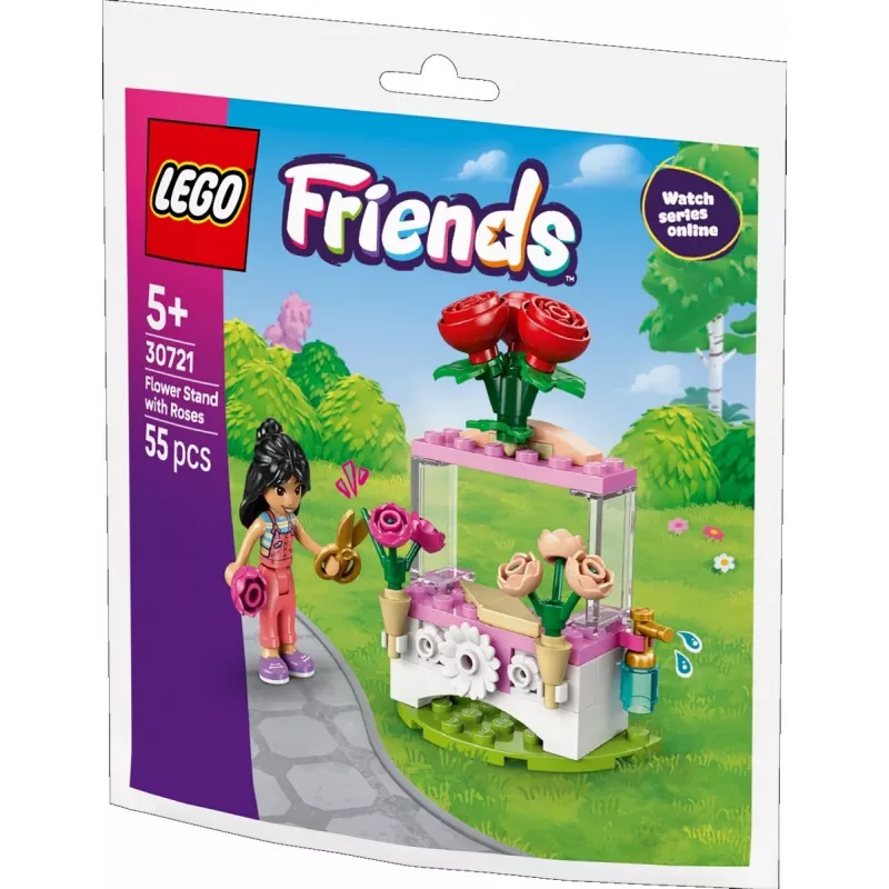 Blocks Friends 30721 Gėlių stendas su rožėmis