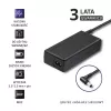 Qoltec 50090.90W maitinimo adapteris / keitiklis vidaus naudojimui juodas