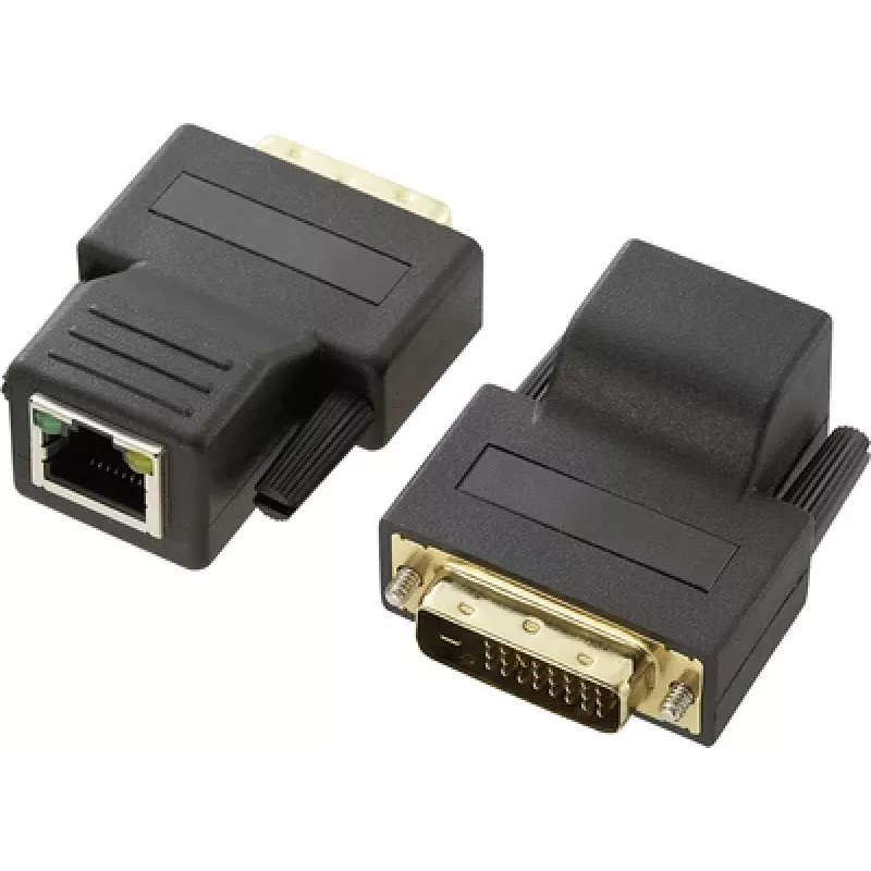 DVI prailgintuvas Renkforce 189872 — prailgina DVI signalą iki 70 m per RJ45 kabelį