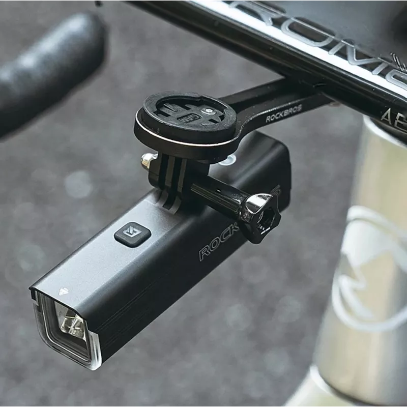 Rockbros RHL1500 priekinis dviračio žibintas spidometrui / GPS