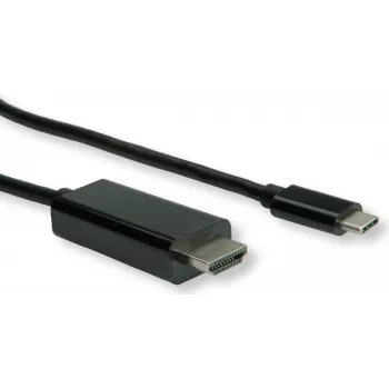 ROLINE 11.04.5842 USB-grafikos adapteris 3840 x 2160 pikseliai juodas (11.04.5842)