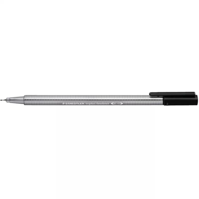 Smulkios linijos rašiklių rinkinys Staedtler Triplus 334 R-9BK4