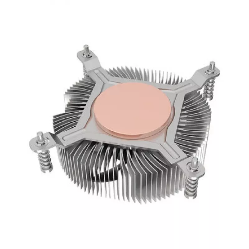 CPU aušintuvas Akasa AK-CC6616HP01 Žemo profilio varinis ir aliuminis, skirtas Intel LGA1700