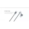 USB Type-C 2-in-1 laidas Orsen S8, 5A, 1,5 m (greitas įkrovimas / duomenys)