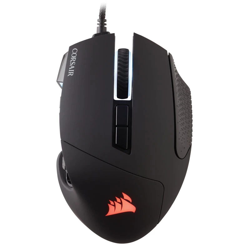 Corsair Gaming pelė Scimitar RGB Elite Optical Wired 17 Keys 18000 dpi Juoda
