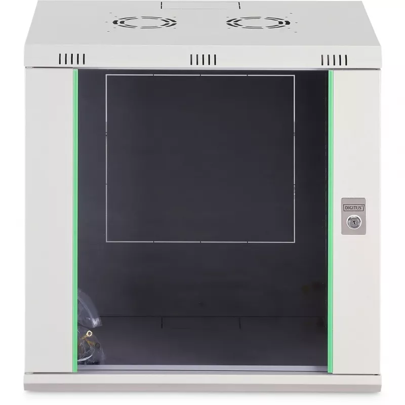 Prie sienos montuojamas stovas Digitus DN-19 12-U-EC