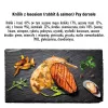 PAKA ZWIERZAKA Triušis su lašiša M - sausas šunų maistas - 9 kg