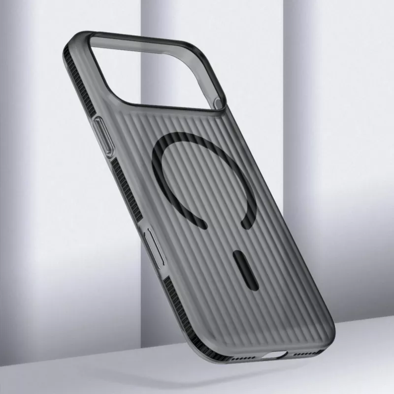 4smarts Design Case Aero, skirtas iPhone 17 Pro Max, juodas (541642)