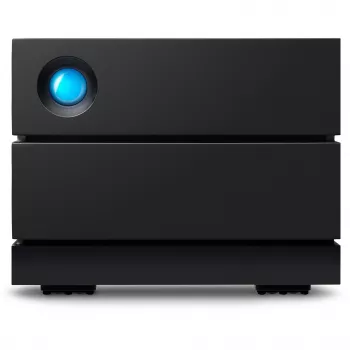 Stalinis RAID HDD masyvas SEAGATE LaCie 2big Raid USB‑C 40TB — 2 dėklų, HDD, USB‑C