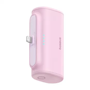 Išorinė baterija Baseus Compact IP 5000mAh 20W (rožinė)