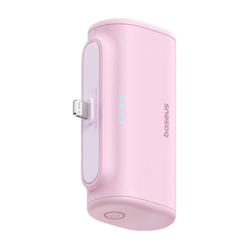 Išorinė baterija Baseus Compact IP 5000mAh 20W (rožinė)