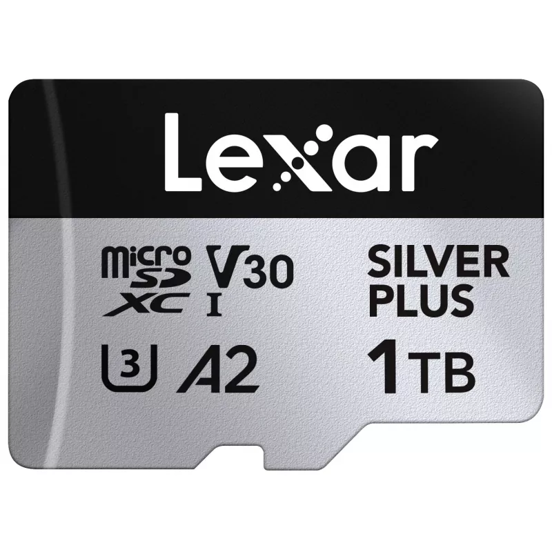 „Lexar“ 1 TB UHS-I „MicroSDXC Sidabrinė PLUS“ atminties kortelė