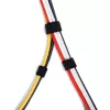 LABEL THE CABLE LTC PRO Roll Strap, dvipusis kabliukų ir kilpų ritinys, 25 m, juoda