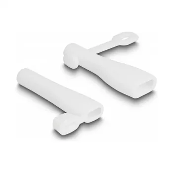 DeLOCK apsauginiai dangteliai USB Type-A kištukui ir USB Type-C kištukui, rinkinys 2 vnt., balti