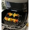 Oro gruzdintuvas BLAUPUNKT AFD712 — 7,2 L talpa, 1800 W, skaitmeninis lietimui jautrus valdymas, 40–200 °C, 60 min laikmatis