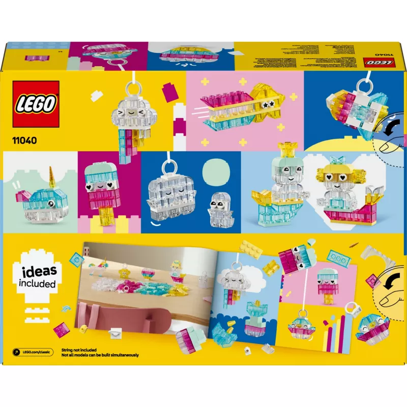 LEGO CLASSIC 11040 Stebuklinga permatoma dėžutė