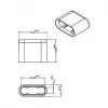 DeLOCK 64008 USB Type-C lizdo apsauginis dangtelis, juodas