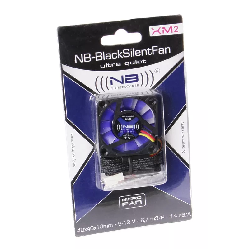 NOISEBLOCKER JuodaSilentFan XM-2 40mm Juoda