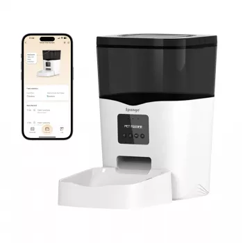 SPONGE Pet Feeder Smart - išmanusis gyvūnų ėdalo dozatorius – 3 l