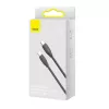 Baseus Jelly laidas USB-C į Lightning, 20 W, 1,2 m (juodas)