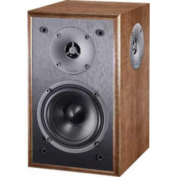 Studijiniai monitoriniai garsiakalbiai Magnat S10 D riešutmedžio spalvos, pora — 2 krypčių knyginiai monitoriai, 60 W RMS, 42–32 kHz, 8 Ω