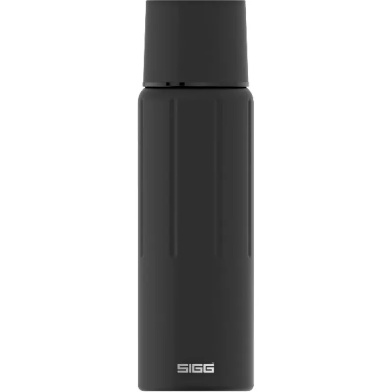 Termo butelis Sigg IBT Obsidian 1,1 L — nerūdijantis plienas, juodas, Ø 8,7 cm, A 293 mm