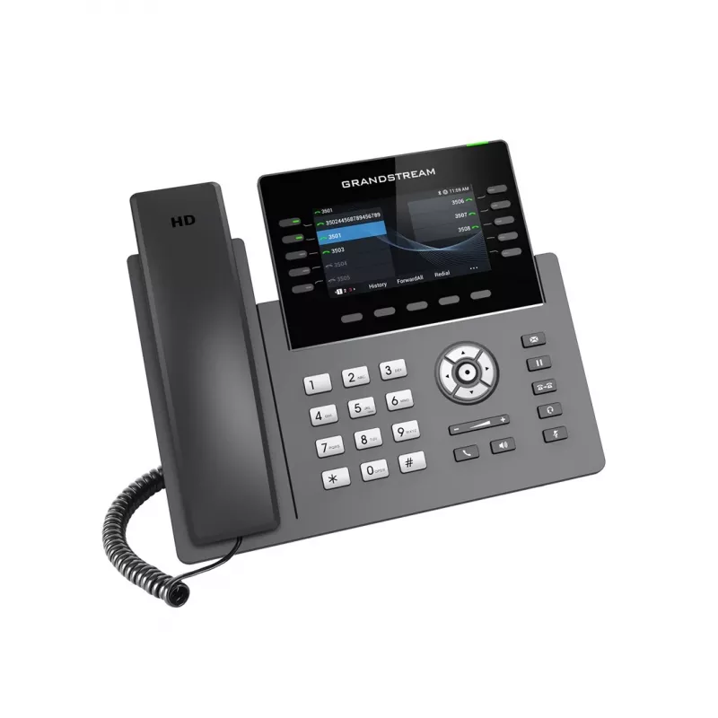 IP telefonas Grandstream Networks GRP2615 juodai pilkas
