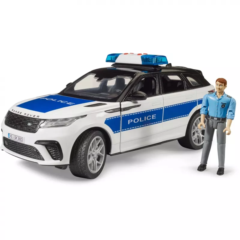 Transporto priemonė Range Rover Velar Policija su figūrėle