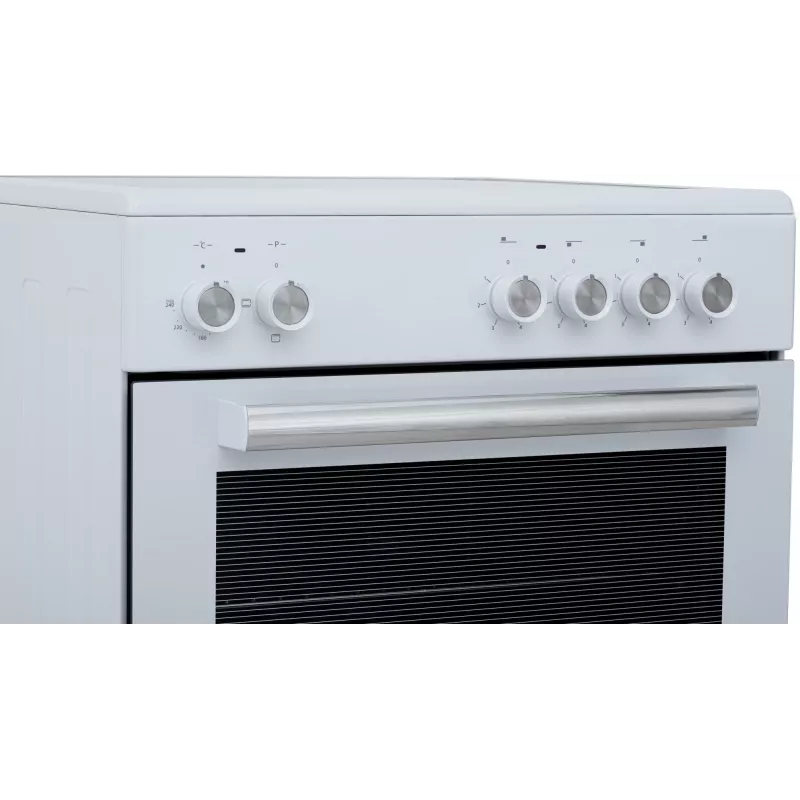 Simfer 6043SEDBB Laisvai pastatoma elektrinė viryklė, 62 l, balta