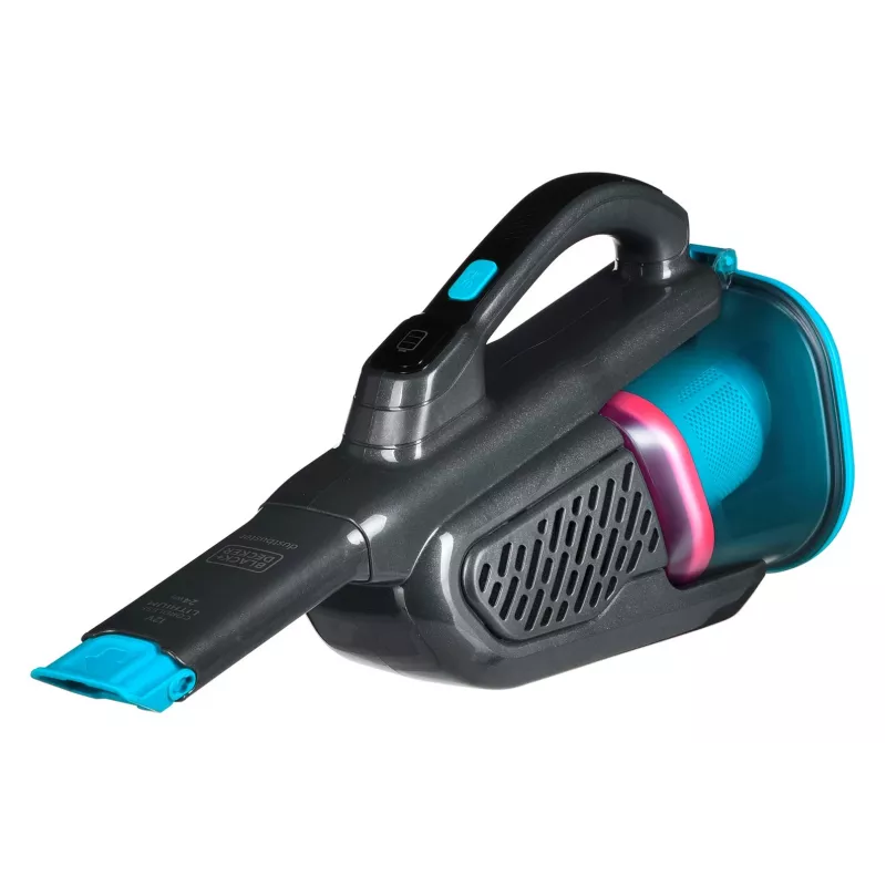 Black & Decker BHHV320J rankinis dulkių siurblys Mėlyna, Titanium, be maišelio